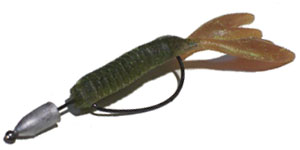 2 Caden's Crusher Craw, Bass Fishing Jig